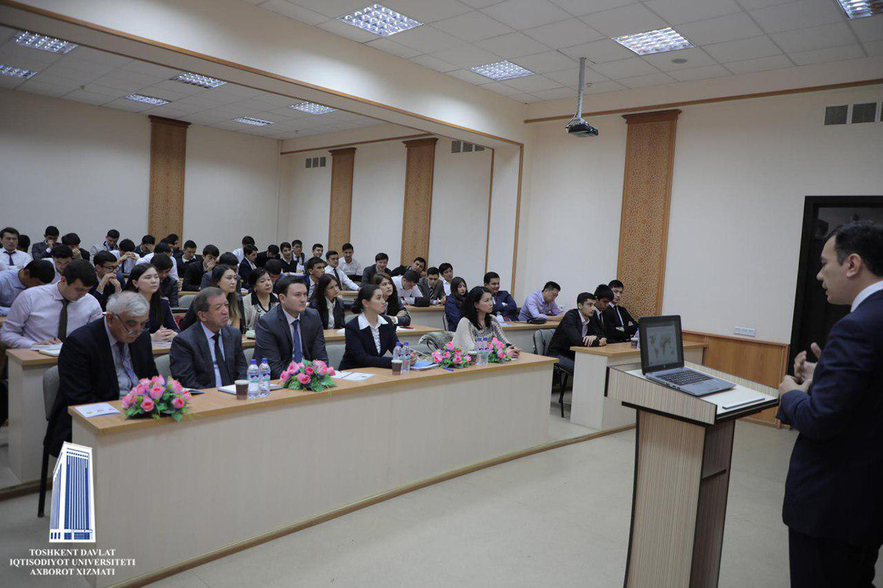 Audience in Tashkent State Economic University (TSUE)