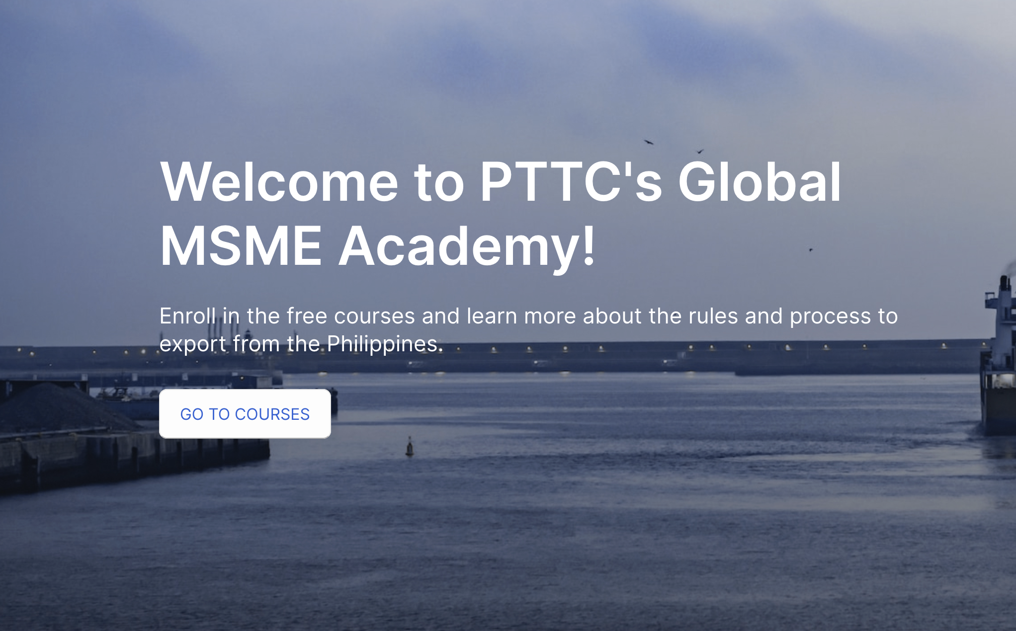 PTTC's Global MSME Academy